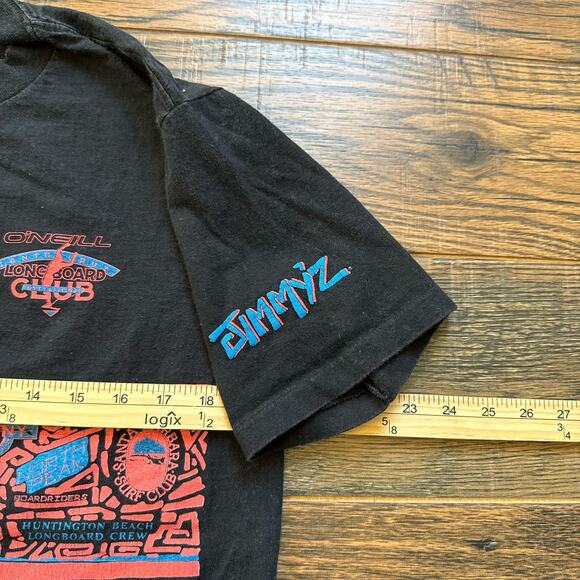 Vintage 90s O’Neill Longboard Club Invitational Santa Cruz T-Shirt Size Large - Picture 5 of 9